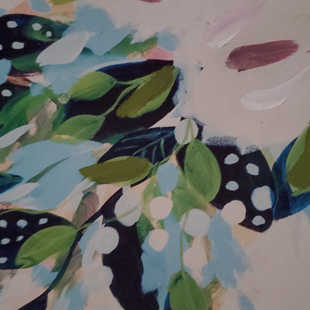 Floral Canvas nwot - Picture 2 of 5